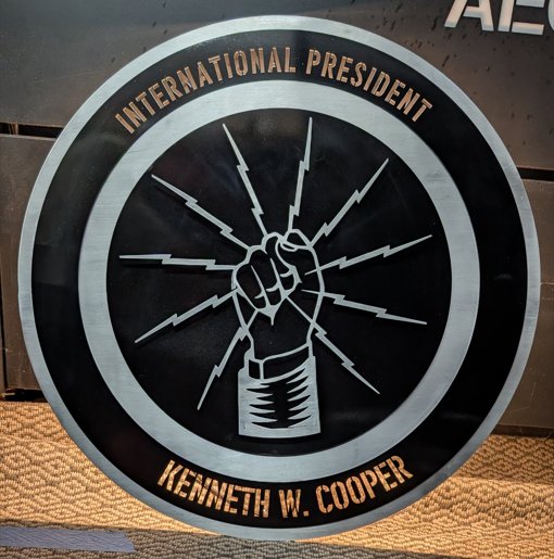 IBEW International President complete sign