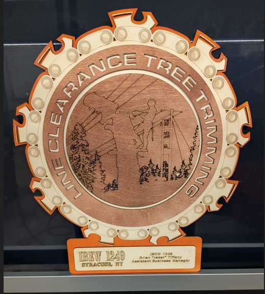 IBEW Tree Trimming award